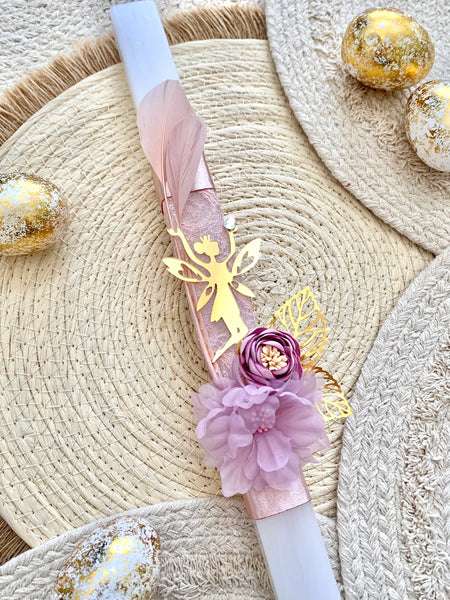 Lilac Fairy Tale Easter Candle 3