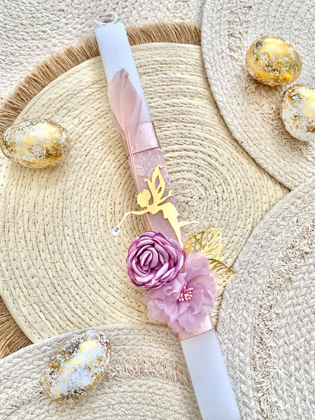 Lilac Fairy Tale Easter Candle 2