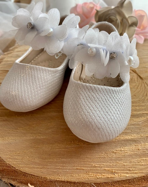 Diamond and Pearl Floral Walking Shoe