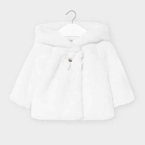 Plush White Coat