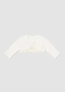 Off-White Lace Cardigan