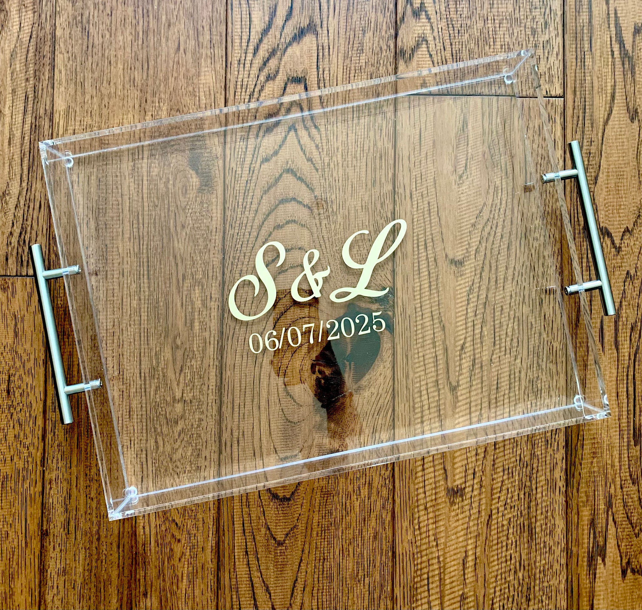 Acrylic Wedding Tray
