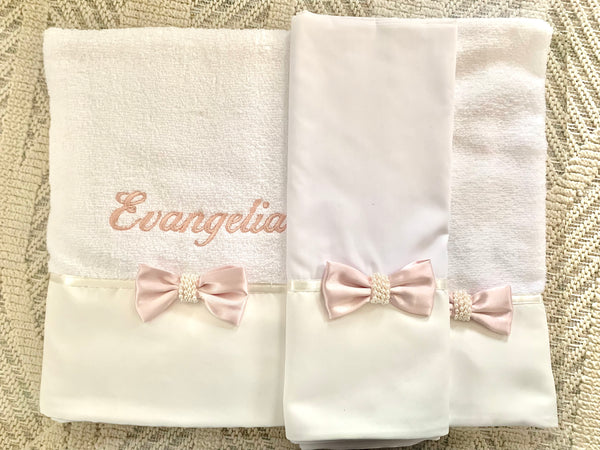 Blush Pink and Pearl Ladopano Set