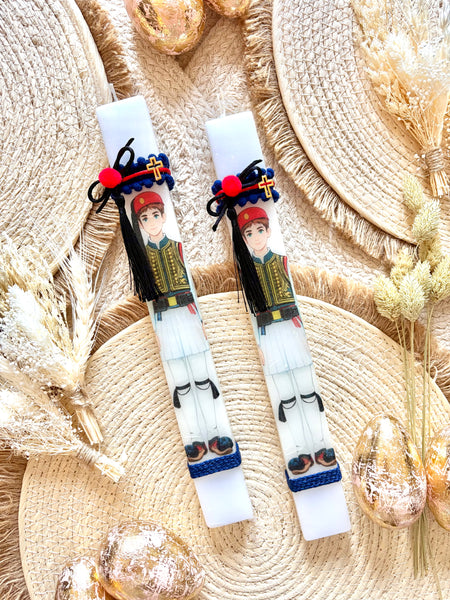 Evzone Bracelet Easter Candle
