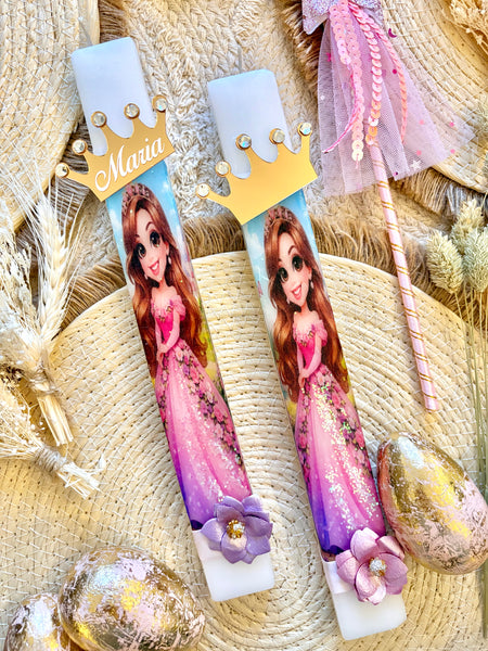 Princess Pricilla Easter . (Crown can be personalized with a name).