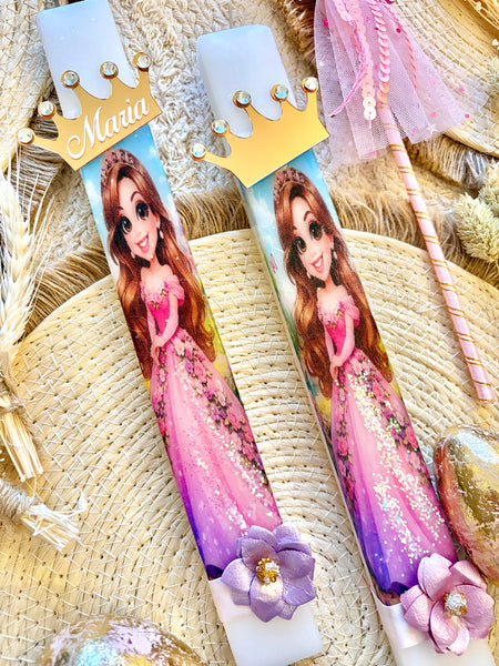 Princess Pricilla Easter . (Crown can be personalized with a name).