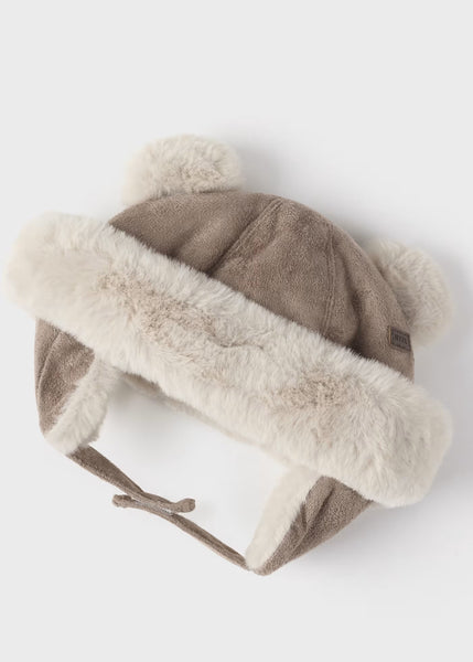 Beige Fur Bear Coat