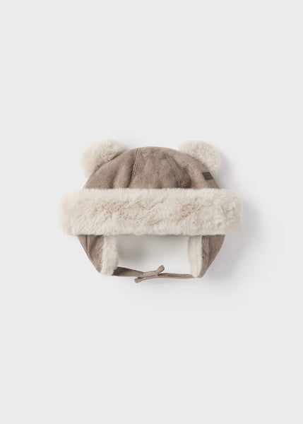 Beige Fur Bear Coat