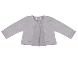 Basic Shell Grey Knit Cardigan