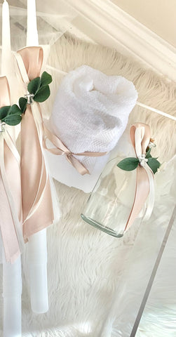 Champagne Eucalyptus Oil Bottle Decor Only