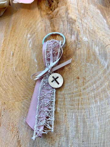 Rose Gold Keychain Martyiko/Witness Pin