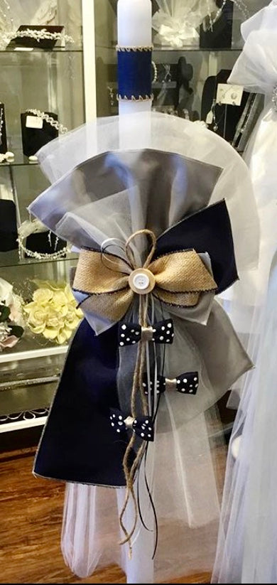 Navy Bow Tie Lambatha