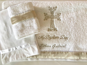 Embroidered Personalized Towel Set