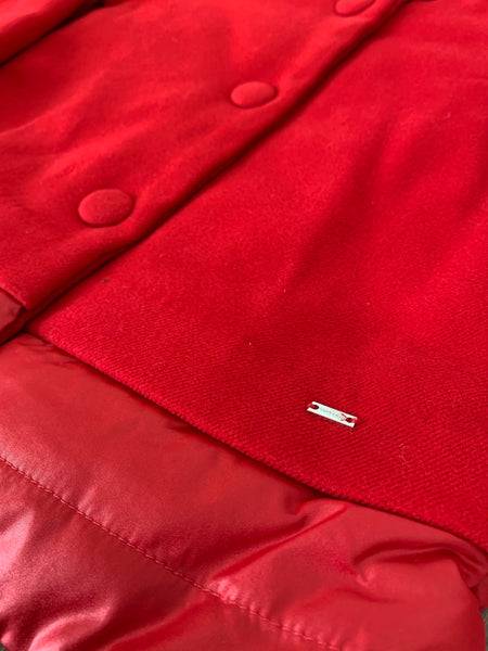 Cherry Red Winter Coat