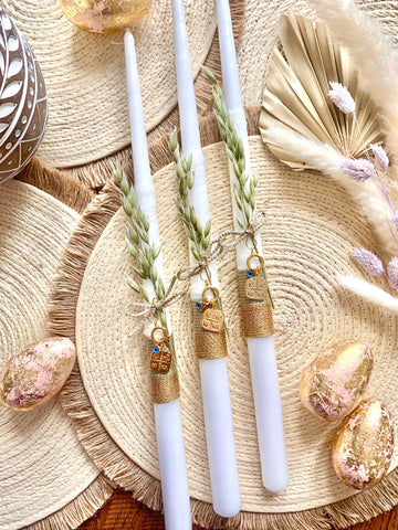 IC XC NI KA Filaxto Easter Candle