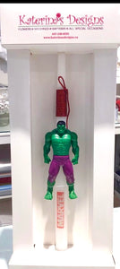 Marvel Hulk Easter Candle