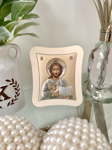 Gold Christ Icon 18.6x15.8