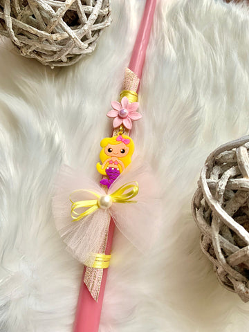 Mermaid Necklace Easter Candle
