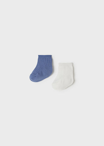 Paris Blue Socks- Set of 2